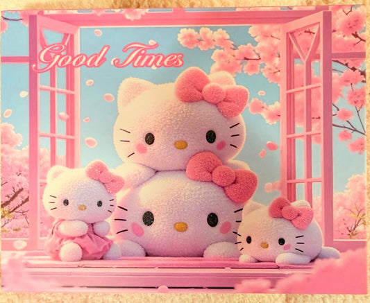 Hello Kitty branded makeup palette